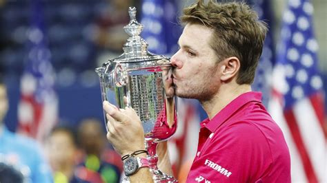 2016 US Open Stan Wawrinka overcomes Novak Djokovic 4 sets .